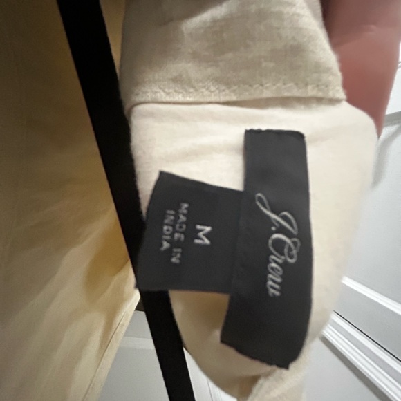 J. Crew Linen Button-back Shift Dress - Picture 5 of 6